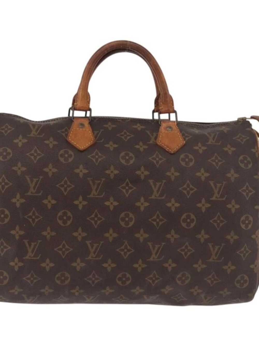 LOUIS VUITTON Monogram Speedy 35 Hand Bag M41524 LV Auth 183086